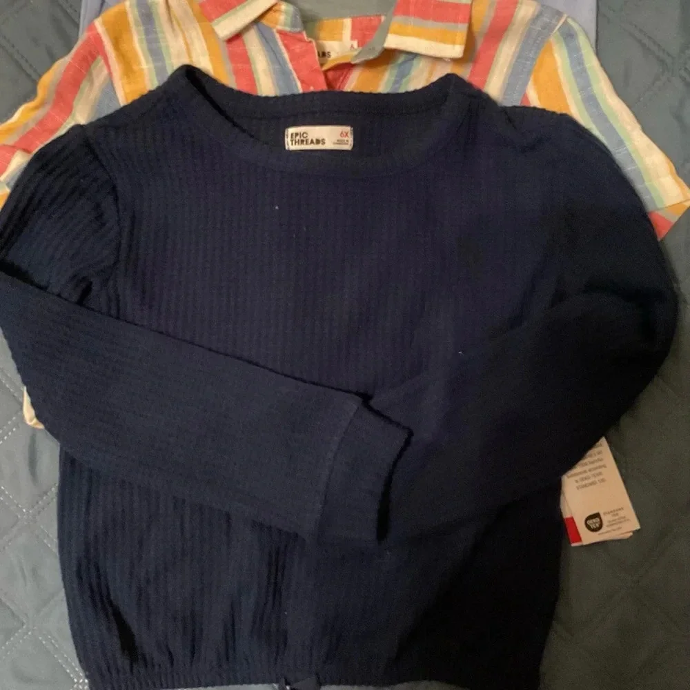 Max & Olivia - Epic Threads Long & Short Sleeve Bundle Size 6 - 6X All are NWT